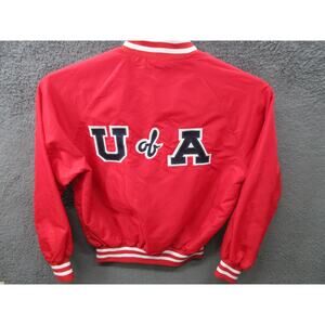 Vintage 80s UNIVERSITY OF ARIZONA U of A Men's XL MVP Stitched Jacket Made USA